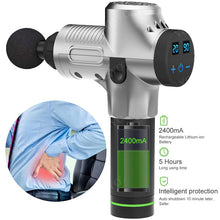 Load image into Gallery viewer, Cordless Rechargeable Massage Gun