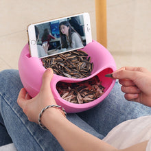 Load image into Gallery viewer, Snack Bowl with Phone Holder