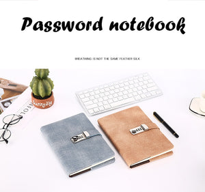 A5 Lockable Password Notebook